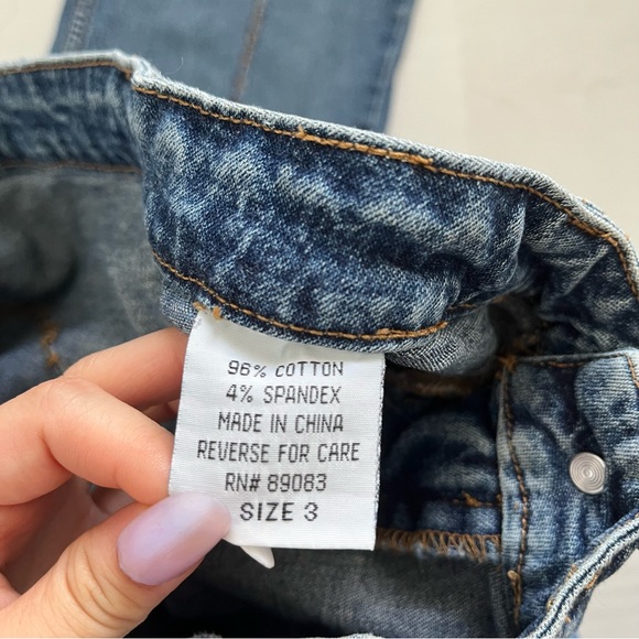 vintage l.e.i. flared notch jeans - Picture 5 of 5